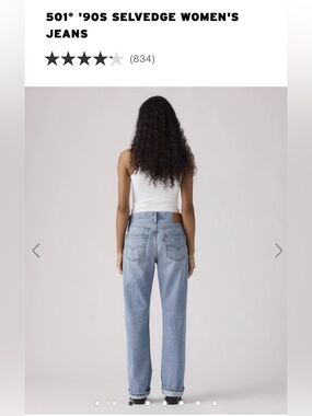 Levi's 501 90s premium SELVEDGE DENIM 😍😍😍